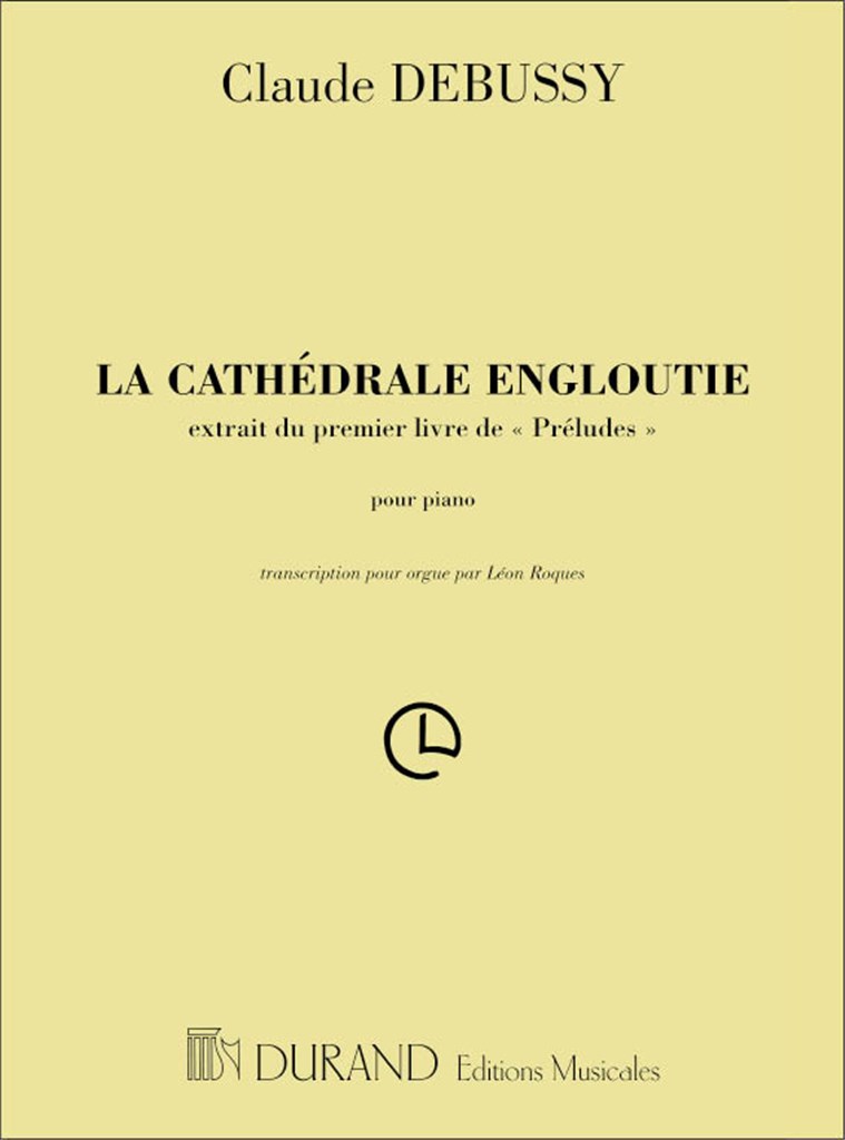 La Cathedrale Engloutie Transcritpion Pour Orgue